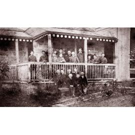 Jesuits and Students, Saint Ignatius' College Riverview 1880